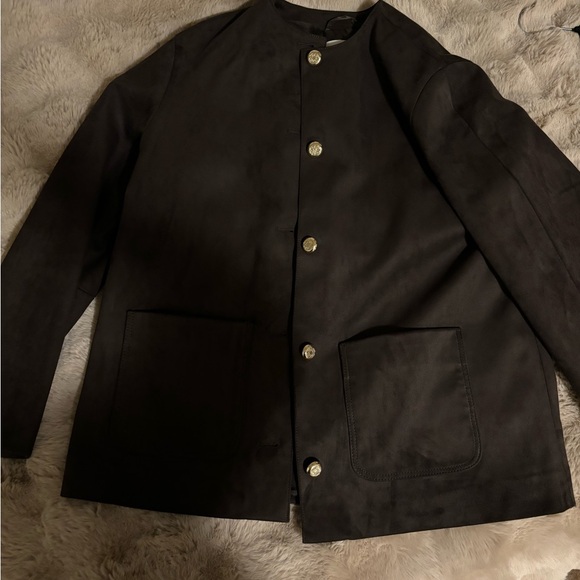 H&M Dark Brown Women's Blazer - Picture 2 of 3